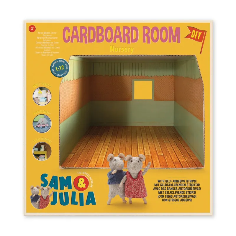 Cameră din carton Dormitor pentru copii