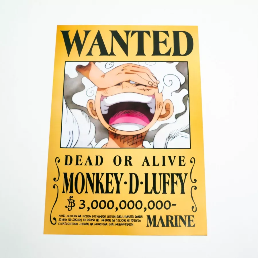 Постер А3 Ван-Пис Wanted 