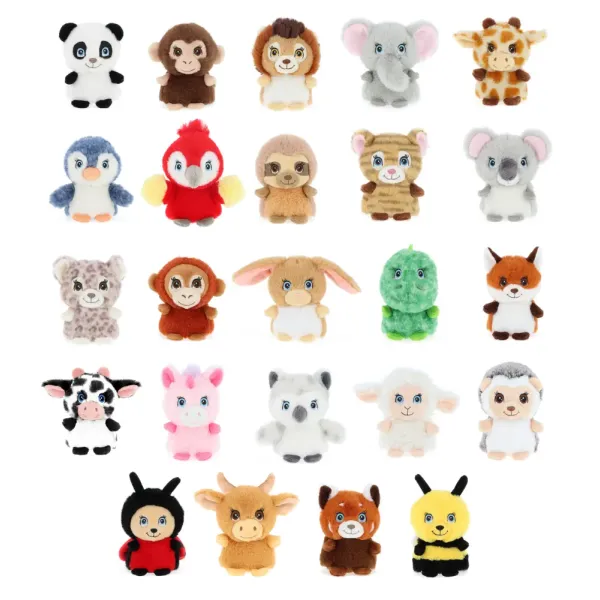Игрушка мягкая Keel Toys Keeleco Mini Adoptable World (10 см, ассорти 24 вида)