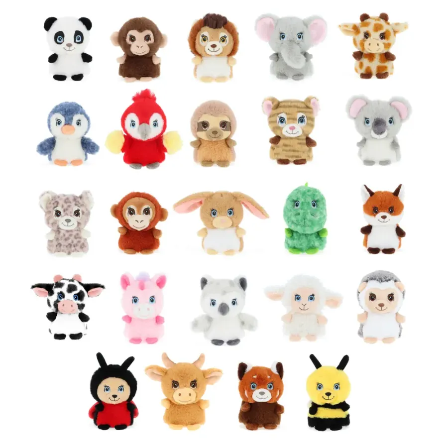 Игрушка мягкая Keel Toys Keeleco Mini Adoptable World (10 см, ассорти 24 вида)