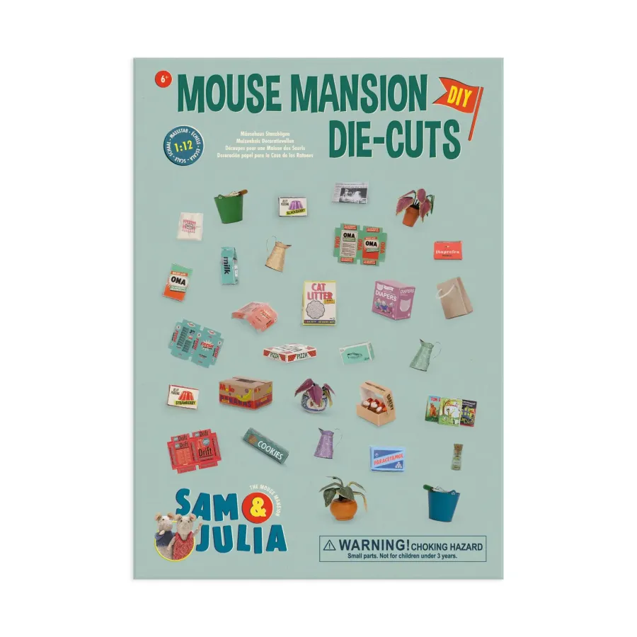 Заготовки DIE-CUTS Mouse Mansion