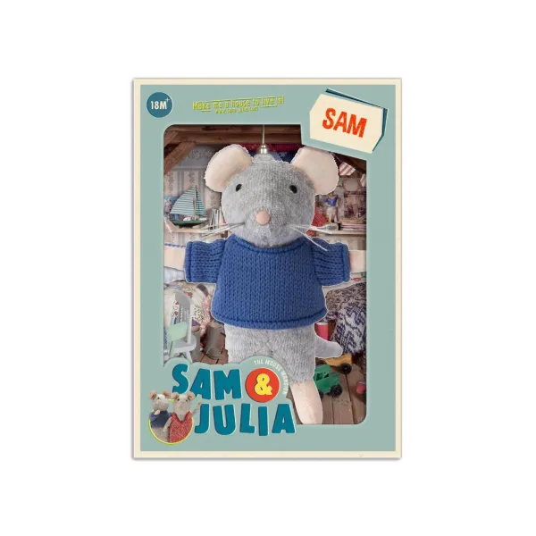 Игрушка мини-мышка SAM 12 см