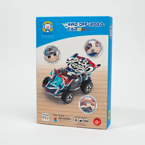 Пазлы 3D Four Wheels Kart B106B