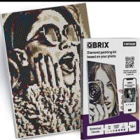 Алмазная мозаика QBRIX Vintage (А4,22000 страз)