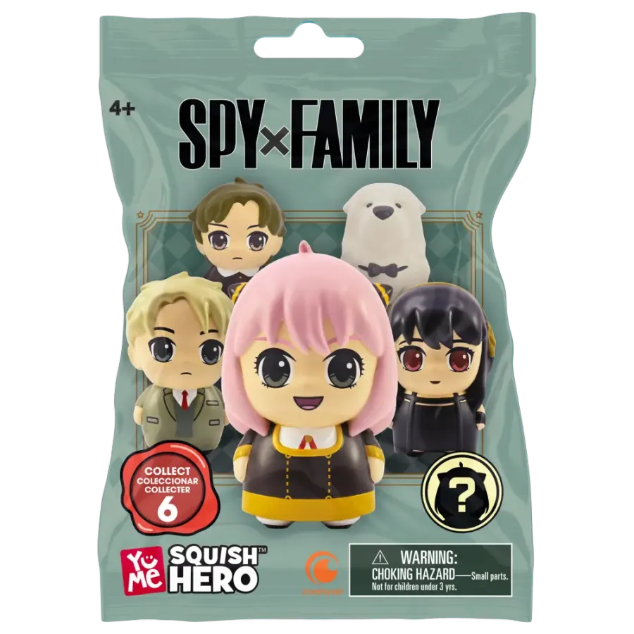 Фигурка YuMe Squish Hero Семья Шпиона Blind Bag (7,5 см)