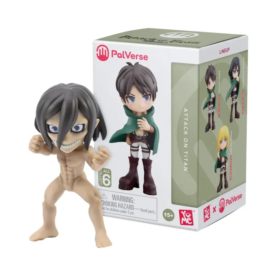 Фигурка YuMe Атака Титанов Blind Box (9 см, ассорти 6 видов)