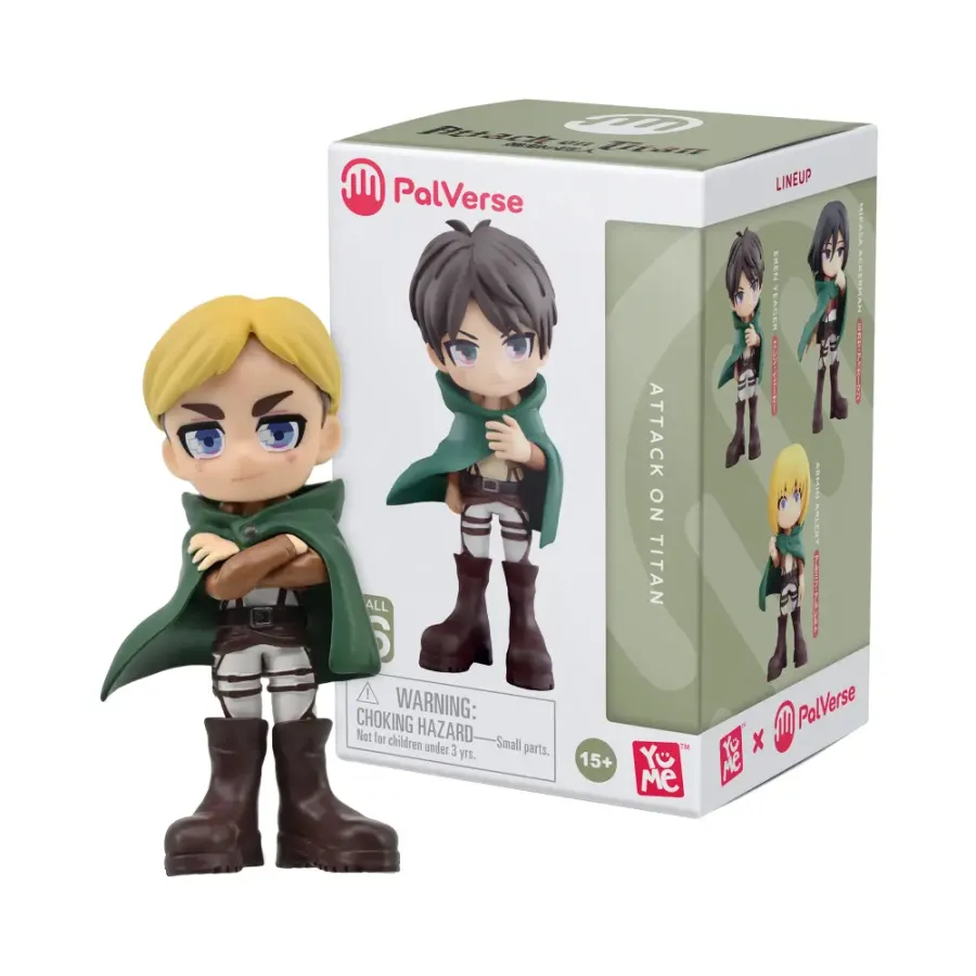 Фигурка YuMe Атака Титанов Blind Box (9 см, ассорти 6 видов)