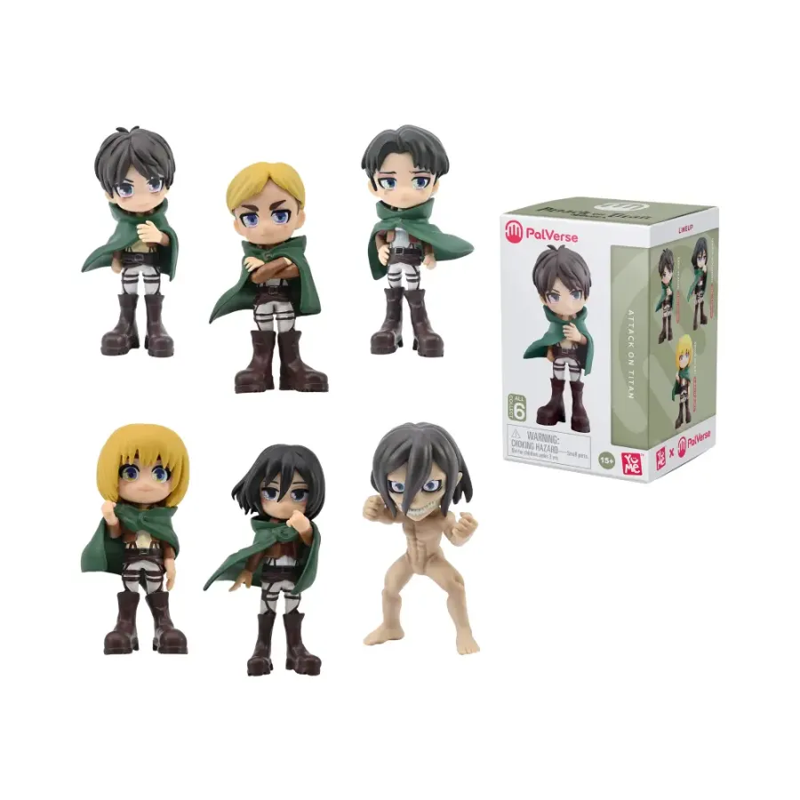 Фигурка YuMe Атака Титанов Blind Box (9 см, ассорти 6 видов)
