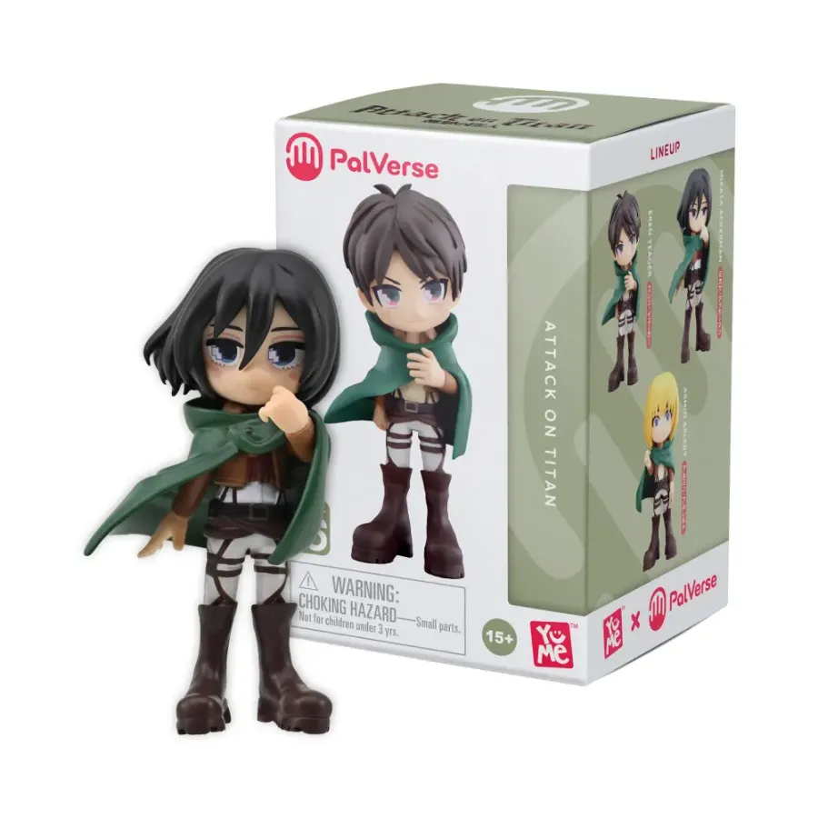Фигурка YuMe Атака Титанов Blind Box (9 см, ассорти 6 видов)