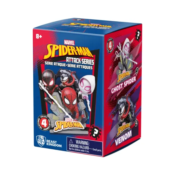 Фигурка YuMe Человек Паук Blind Box (Attack series) (8 см, ассорти 6 видов)