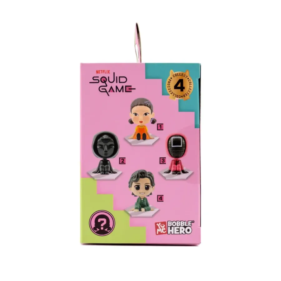 Фигурка YuMe Bobble Hero Игра в Кальмара Blind Box (6,3 см)