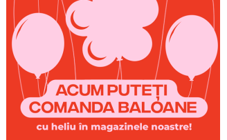 Шарики с гелием — теперь в Кишиневе и Бельцах!