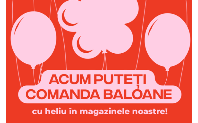 Шарики с гелием — теперь в Кишиневе и Бельцах!
